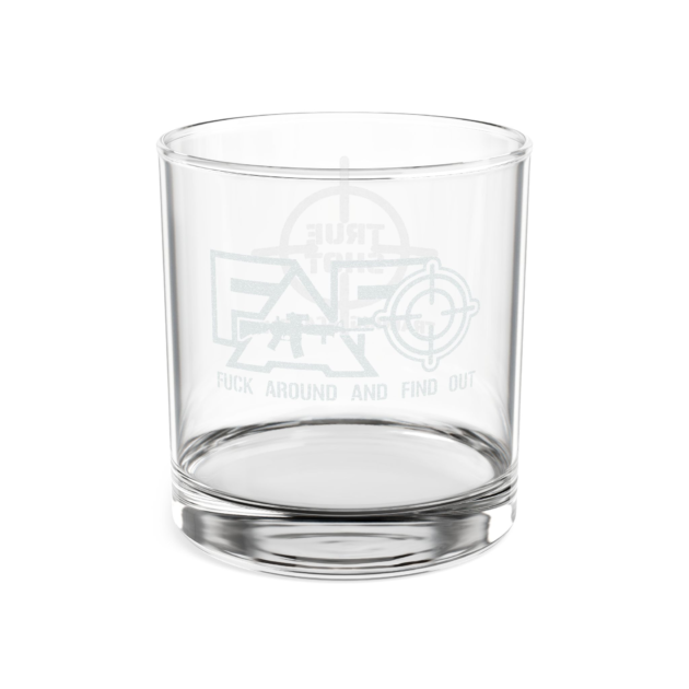FAFO - Whiskey Glass, 10.5oz