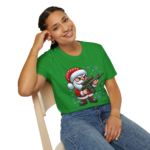 Tactical Santa Unisex Softstyle T-Shirt - Cozy Holiday Humor Shirt
