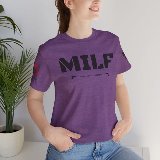 M.I.L.F - Unisex Jersey Short Sleeve Tee