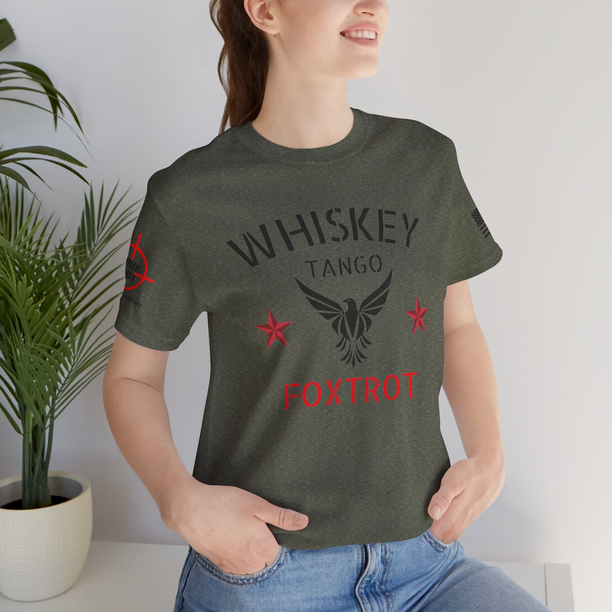 Whiskey Tango Foxtrot- Unisex Jersey Short Sleeve Tee - Image 5