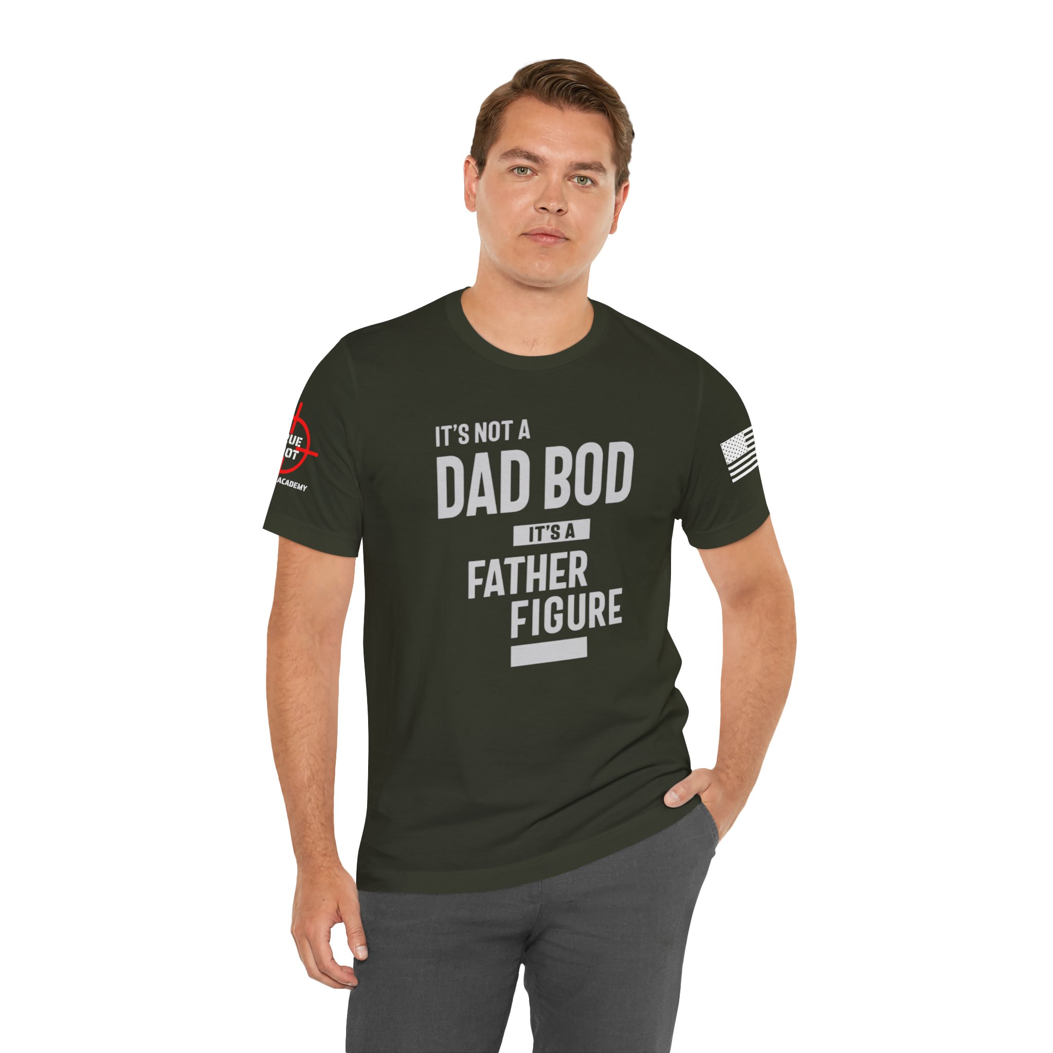 Dad Bod (W) - Unisex Jersey Short Sleeve Tee - Image 6