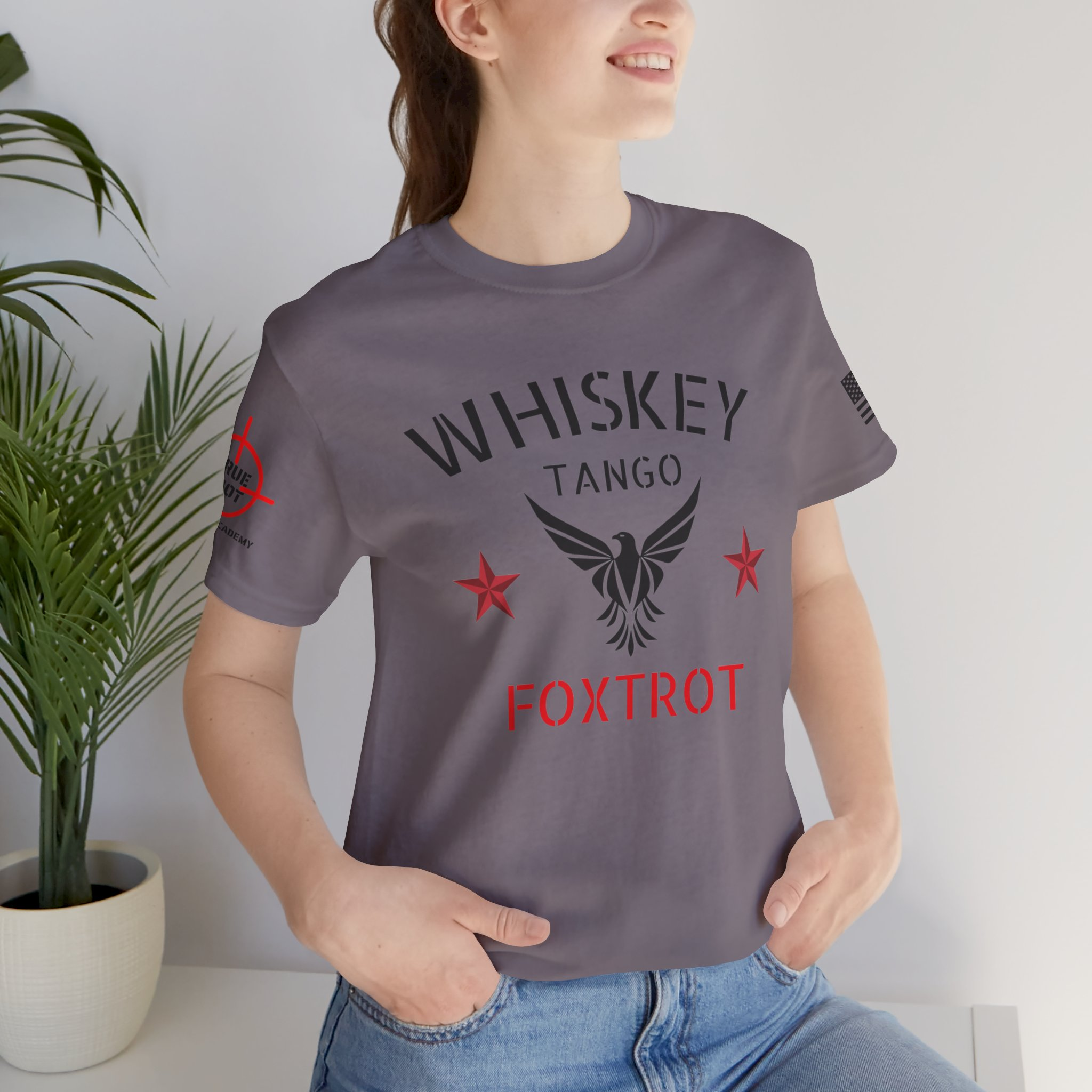 Whiskey Tango Foxtrot- Unisex Jersey Short Sleeve Tee - Image 12