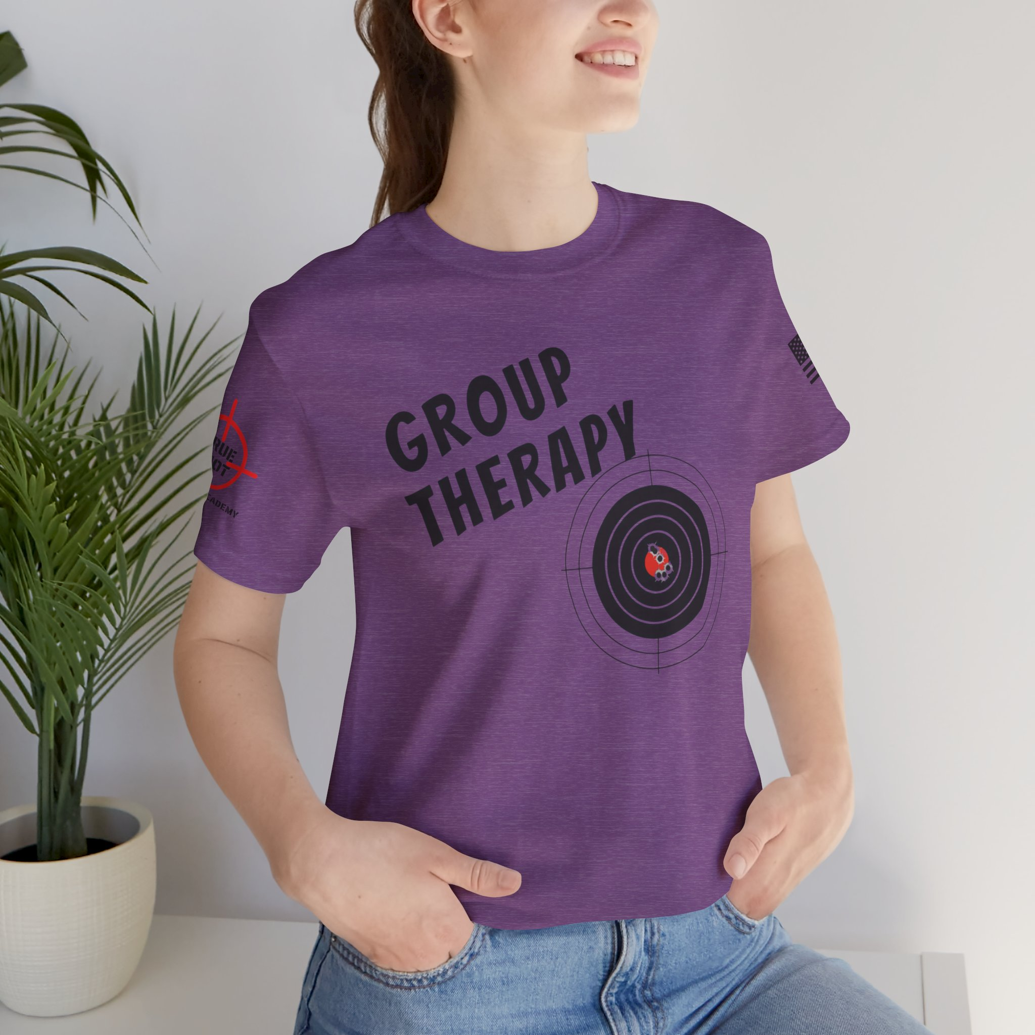 Group Therapy - Unisex Jersey Short Sleeve Tee - Image 13