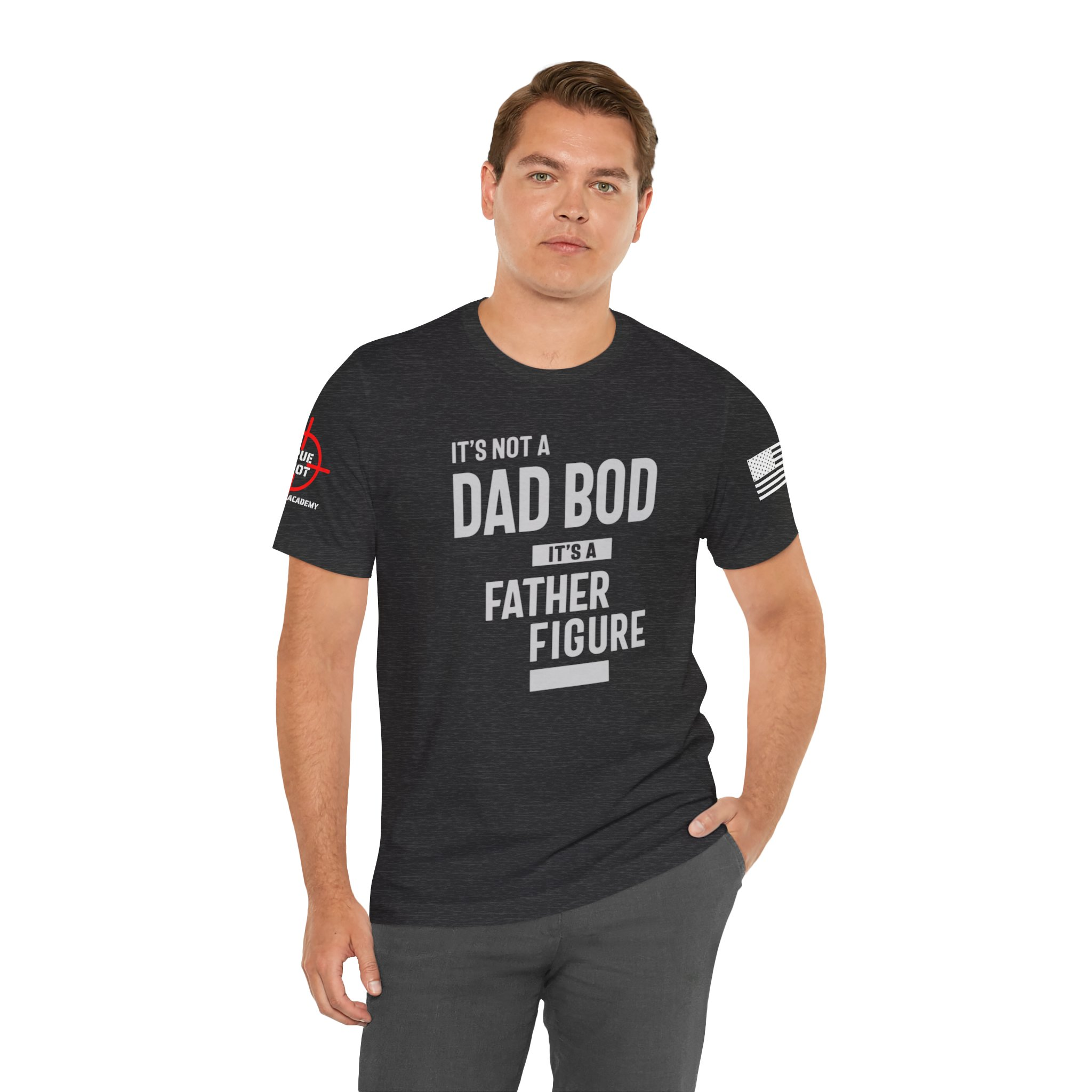 Dad Bod (W) - Unisex Jersey Short Sleeve Tee - Image 12