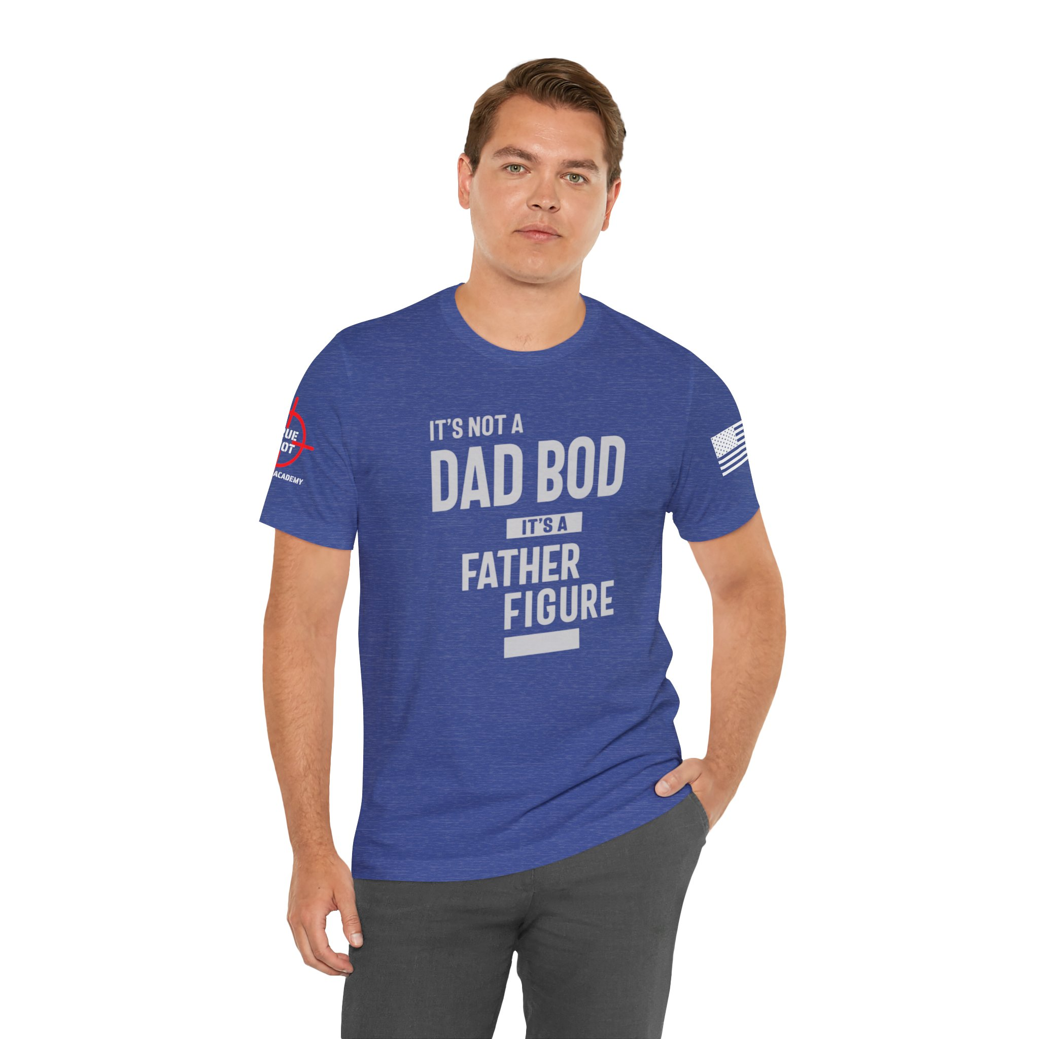 Dad Bod (W) - Unisex Jersey Short Sleeve Tee - Image 11