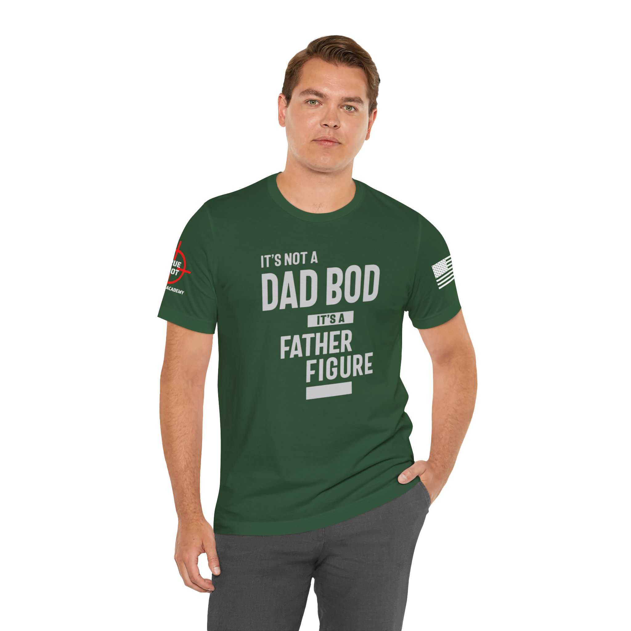 Dad Bod (W) - Unisex Jersey Short Sleeve Tee - Image 8