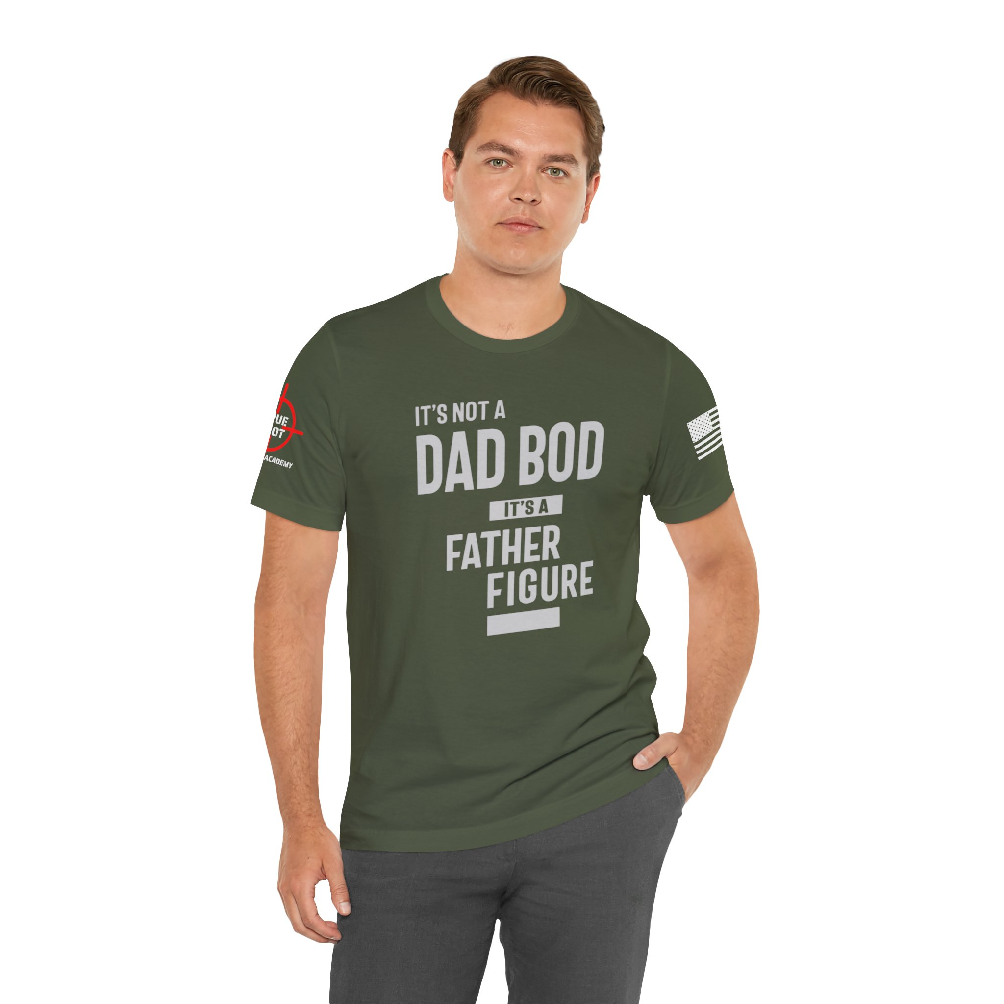 Dad Bod (W) - Unisex Jersey Short Sleeve Tee - Image 7