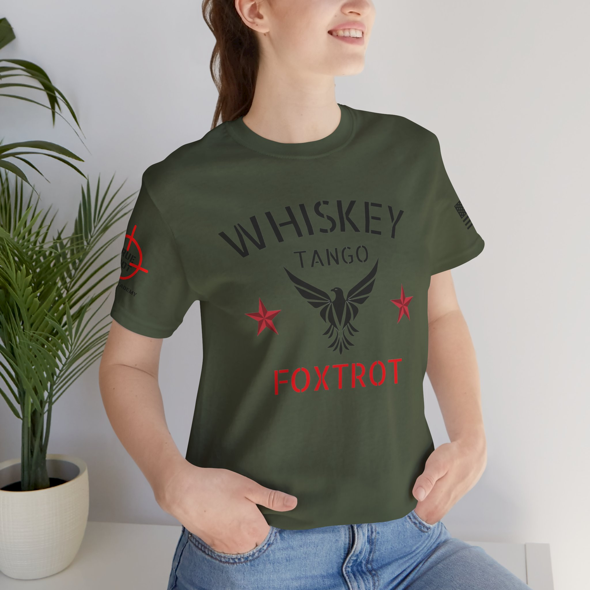Whiskey Tango Foxtrot- Unisex Jersey Short Sleeve Tee - Image 7