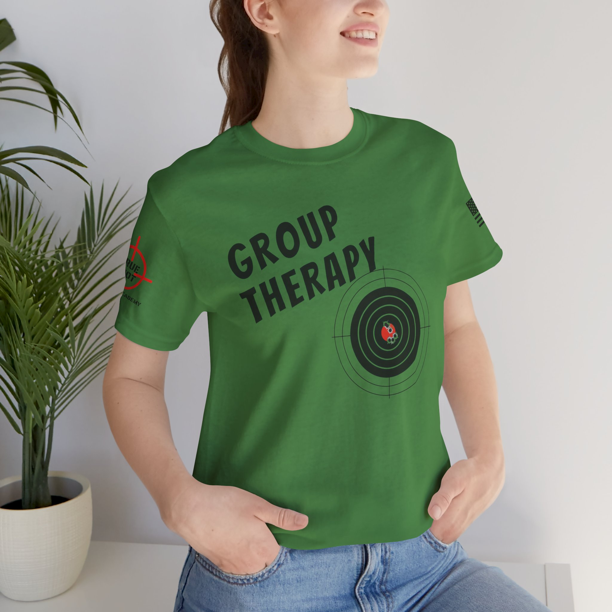 Group Therapy - Unisex Jersey Short Sleeve Tee - Image 7