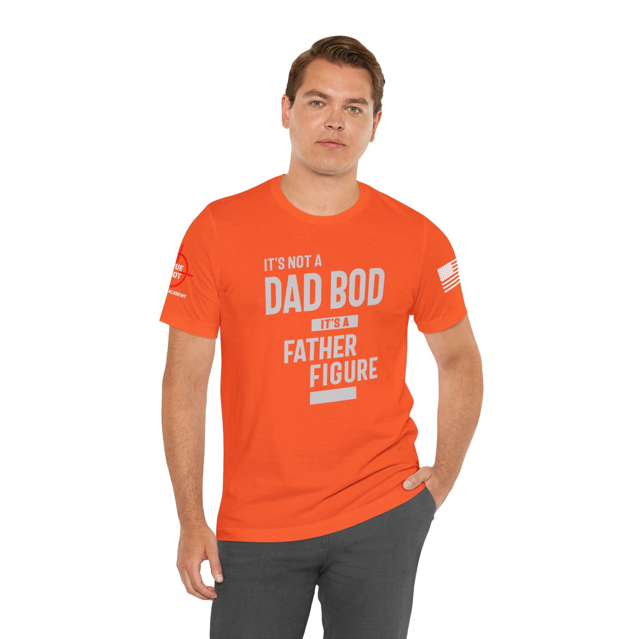 Dad Bod (W) - Unisex Jersey Short Sleeve Tee - Image 2
