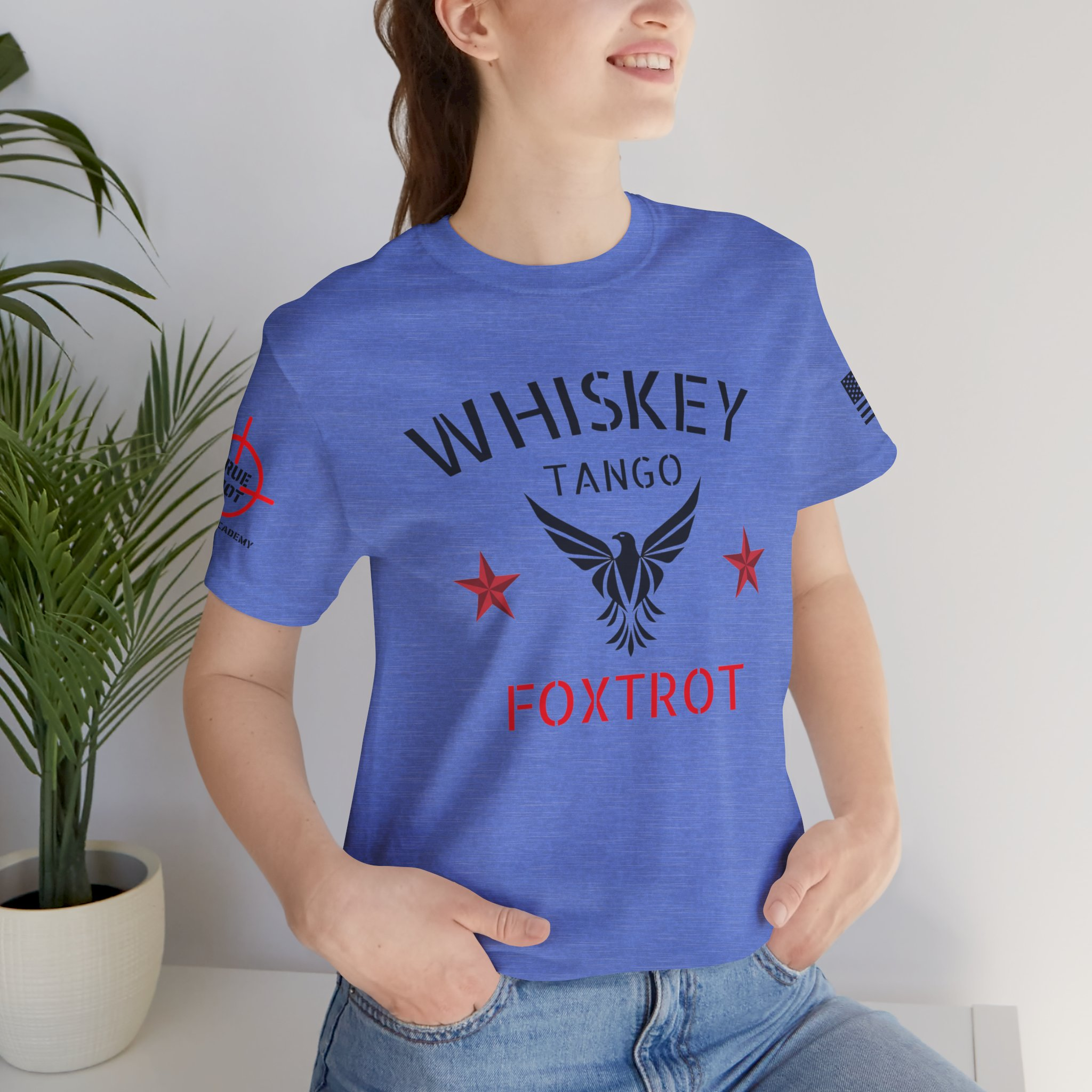 Whiskey Tango Foxtrot- Unisex Jersey Short Sleeve Tee - Image 8