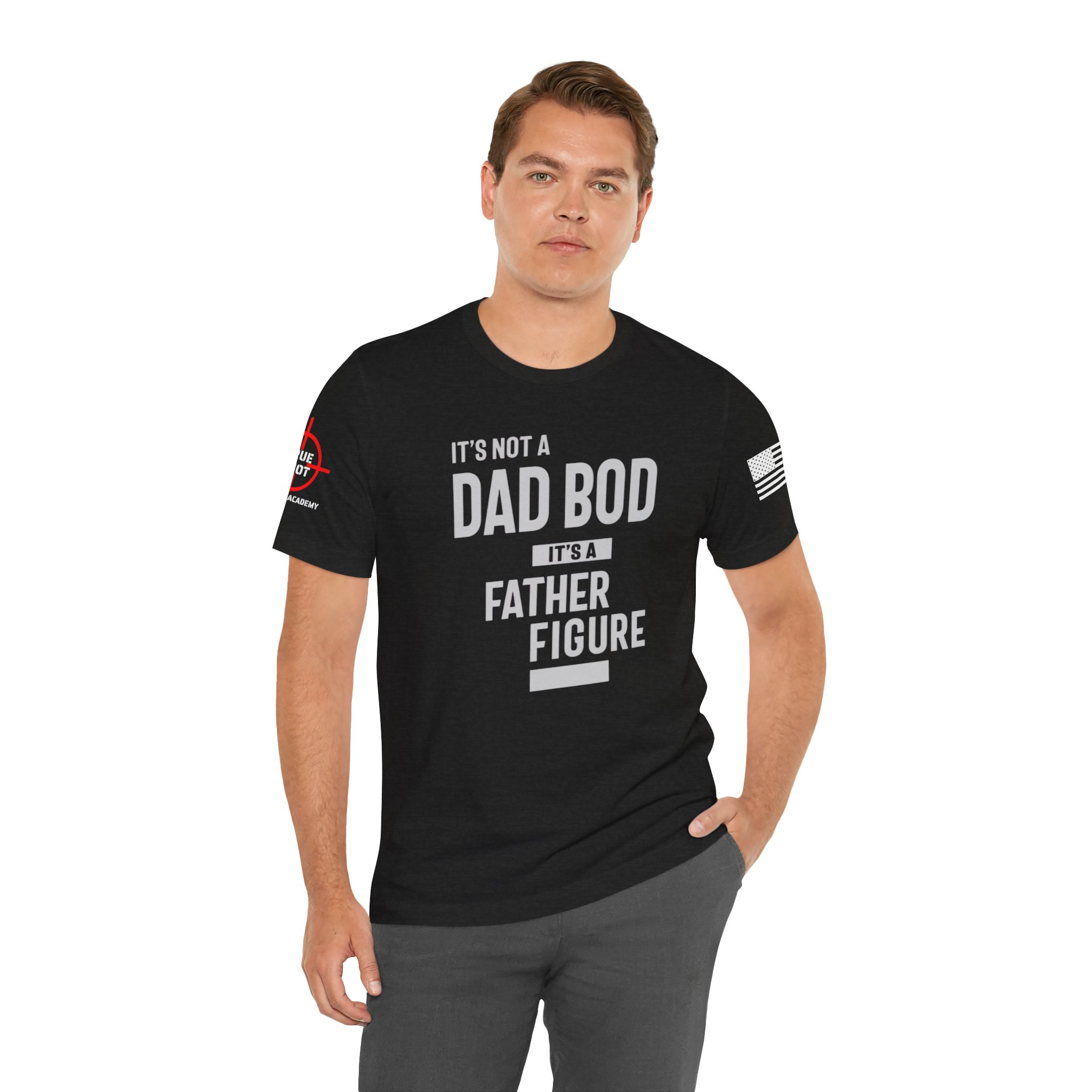 Dad Bod (W) - Unisex Jersey Short Sleeve Tee - Image 5