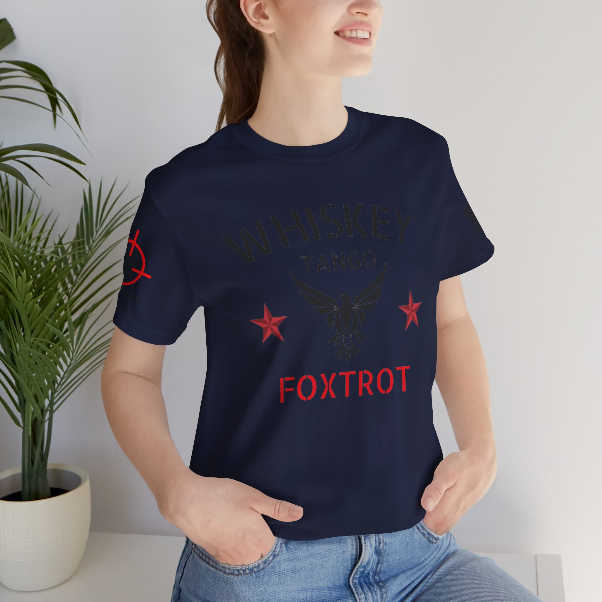 Whiskey Tango Foxtrot- Unisex Jersey Short Sleeve Tee - Image 11