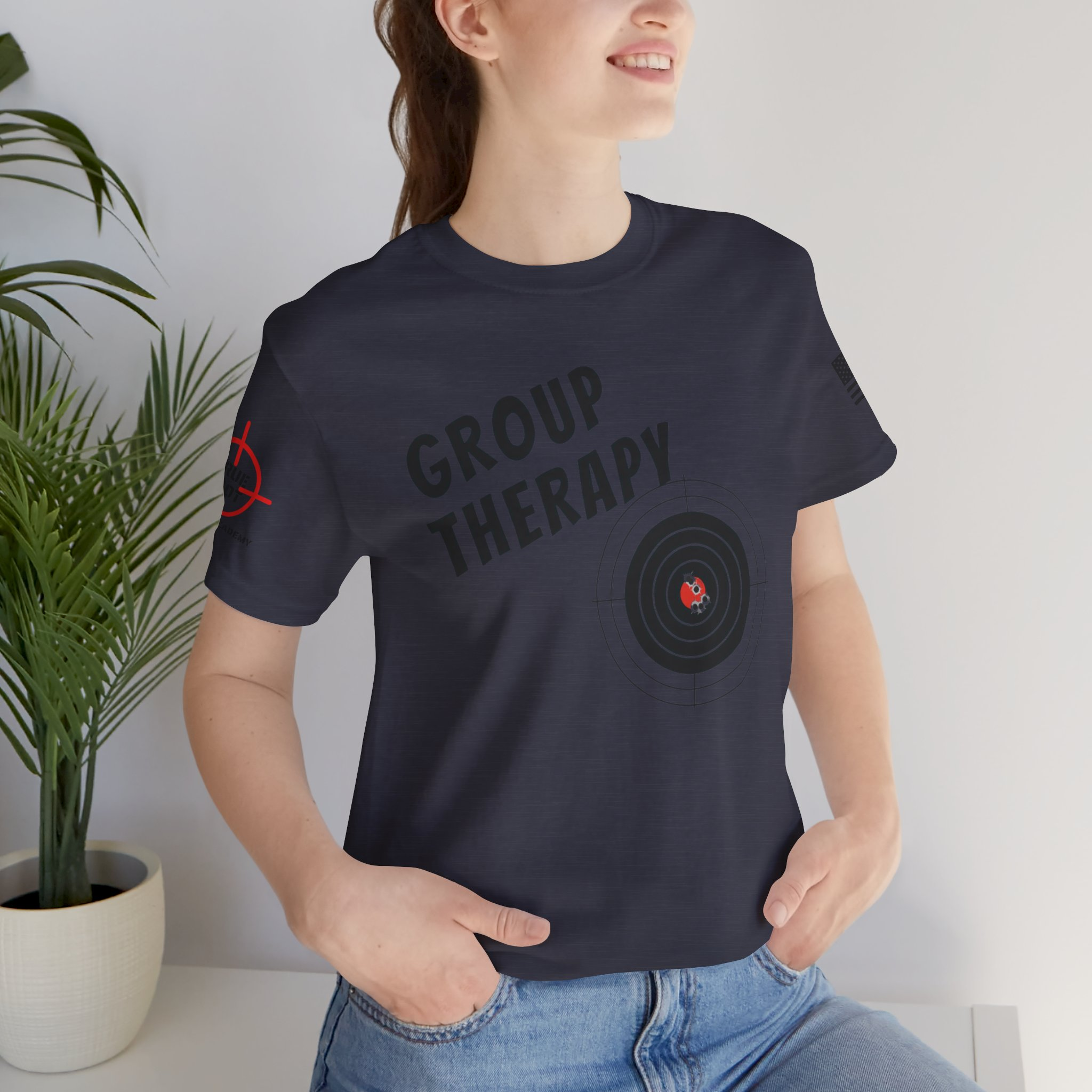 Group Therapy - Unisex Jersey Short Sleeve Tee - Image 12