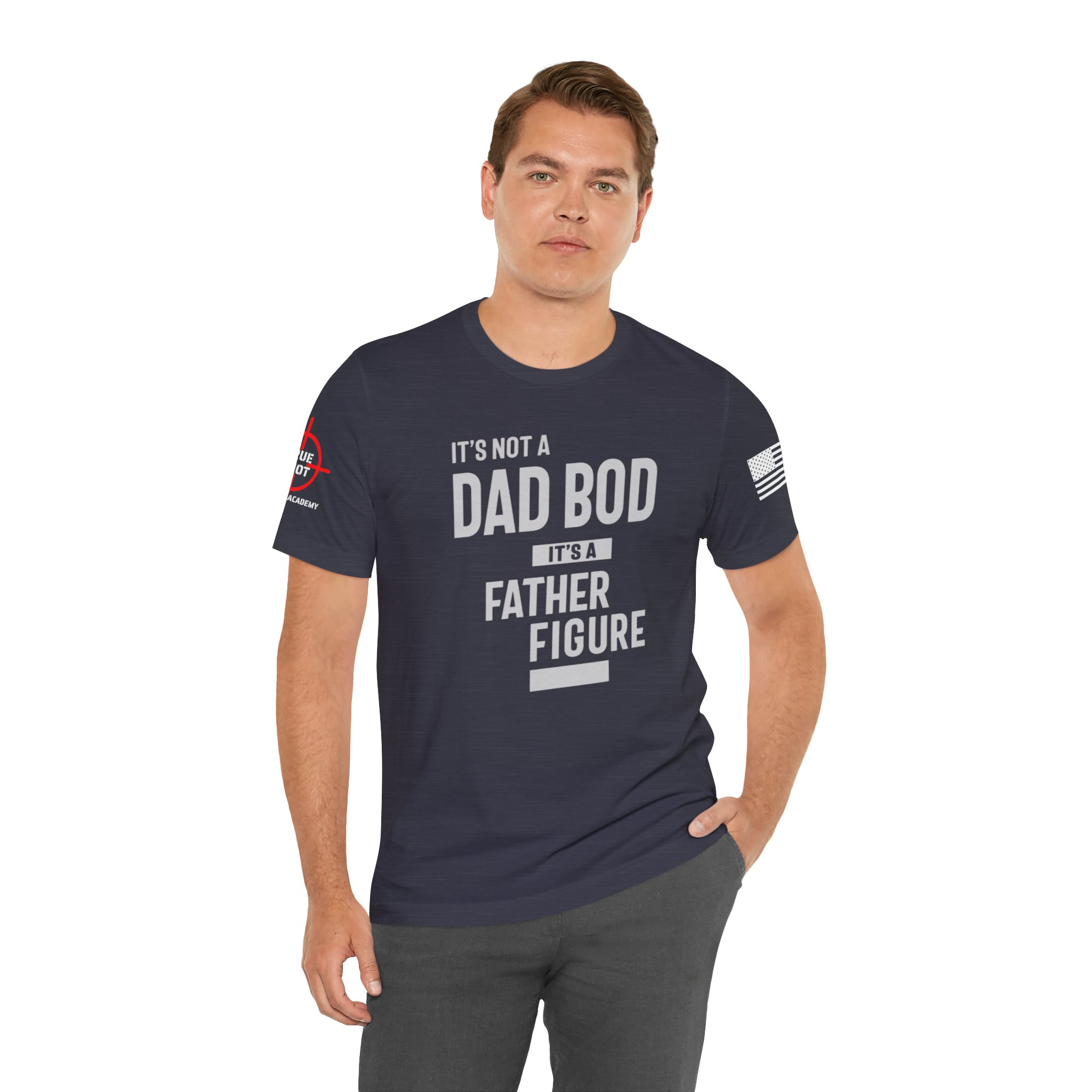 Dad Bod (W) - Unisex Jersey Short Sleeve Tee - Image 13